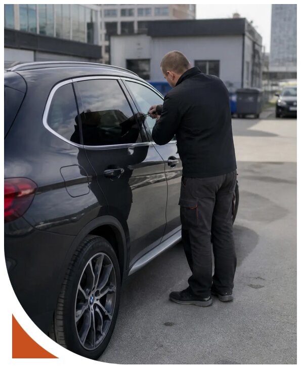 Вскрытие автомобиля БМВ в Куйбышеве от 2592 р. | Разлок-Кбш